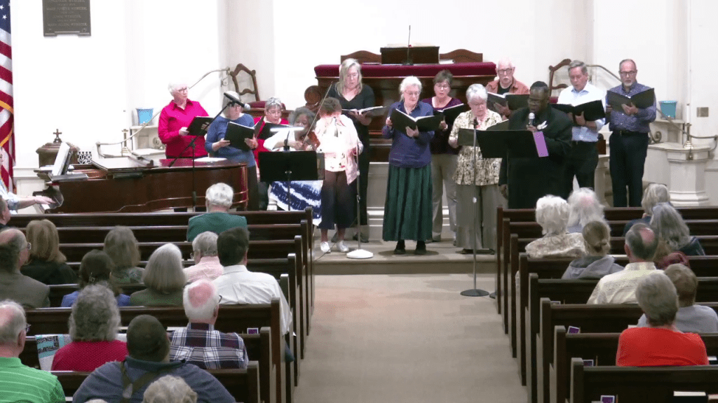 fall concert in the sanctuary